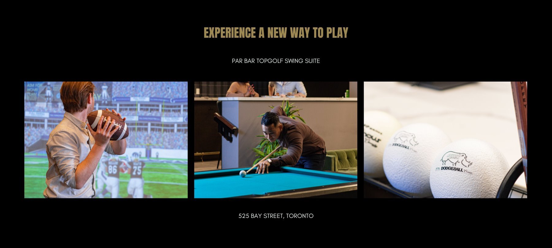 PAR BAR TOPGOLF SWING SUITE